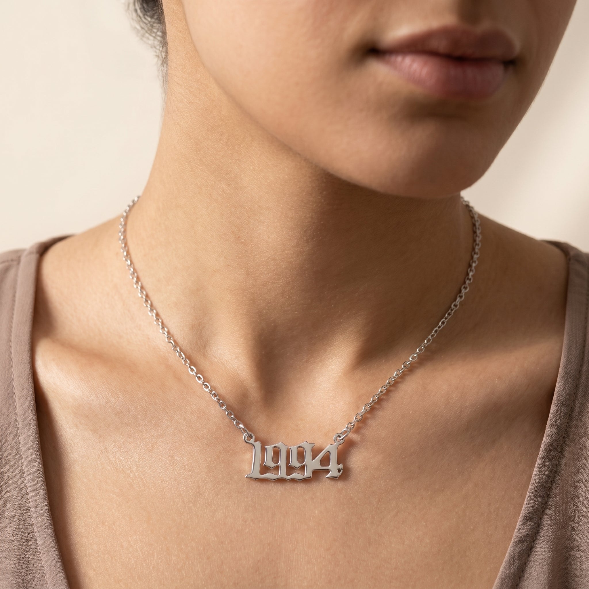 Custom Birth Year Necklace