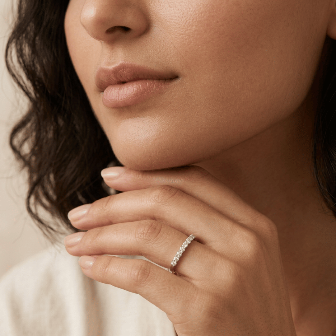 Thuraya Moissanite Ring
