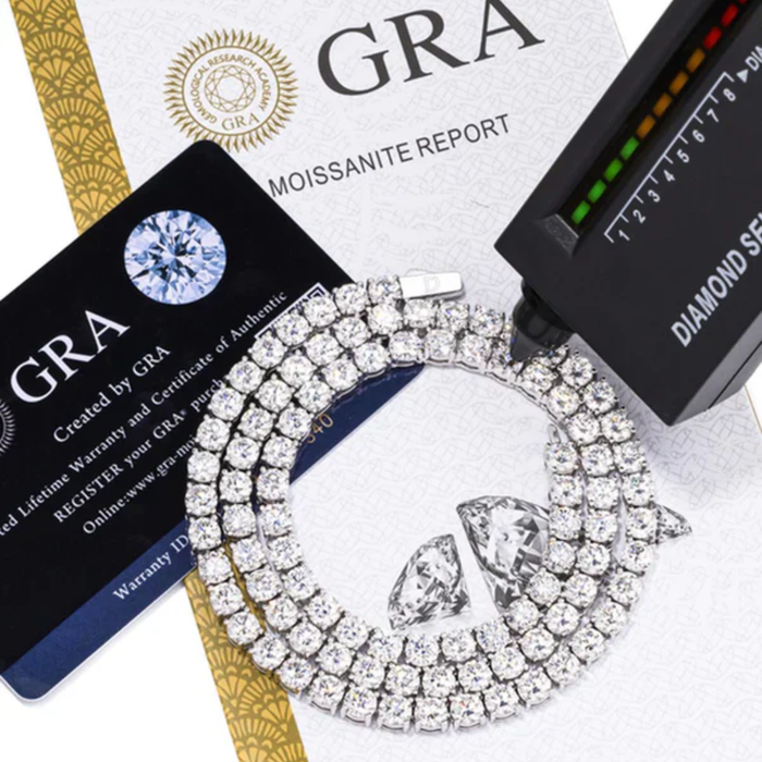 Malak Moissanite Earrings