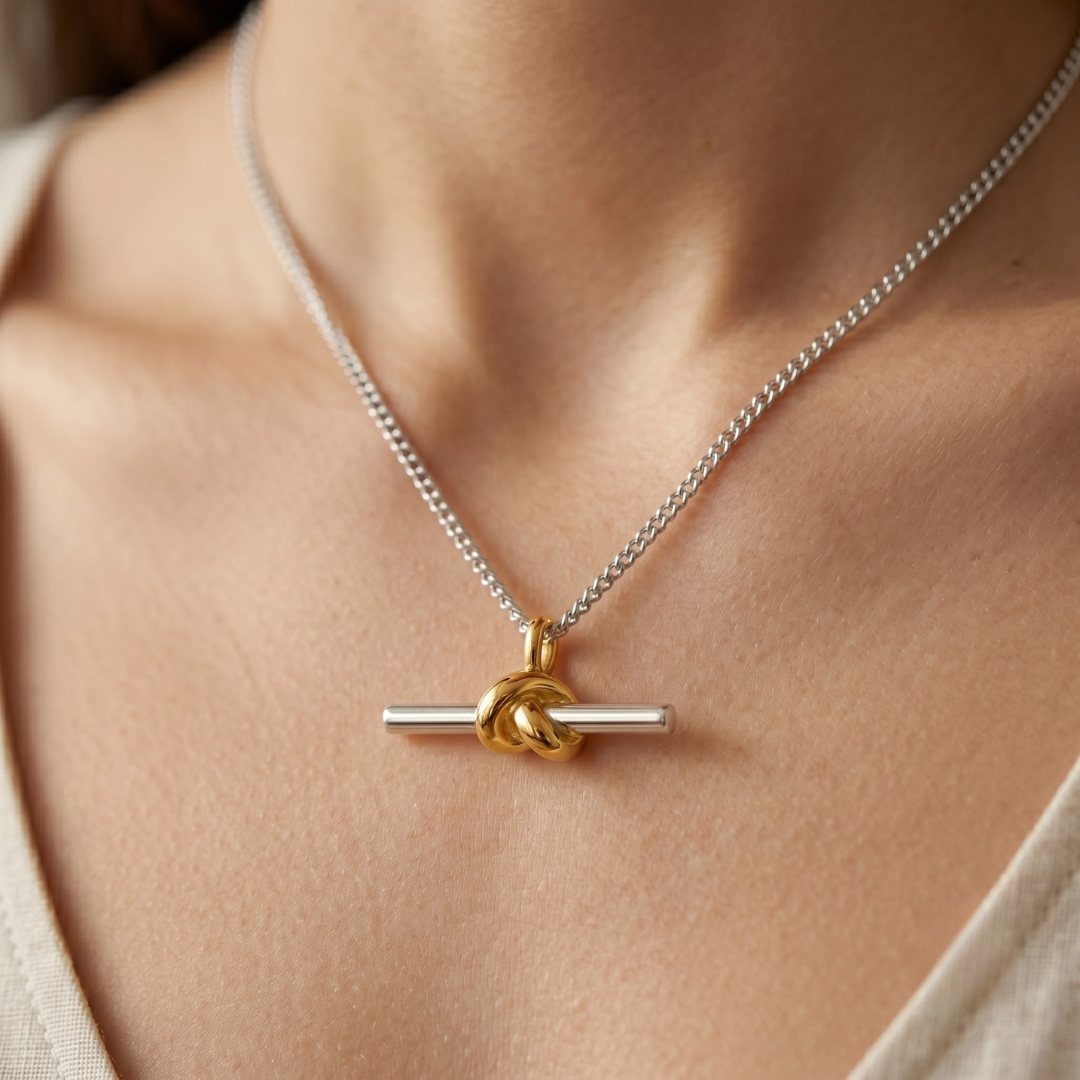 Duality Knot Necklace