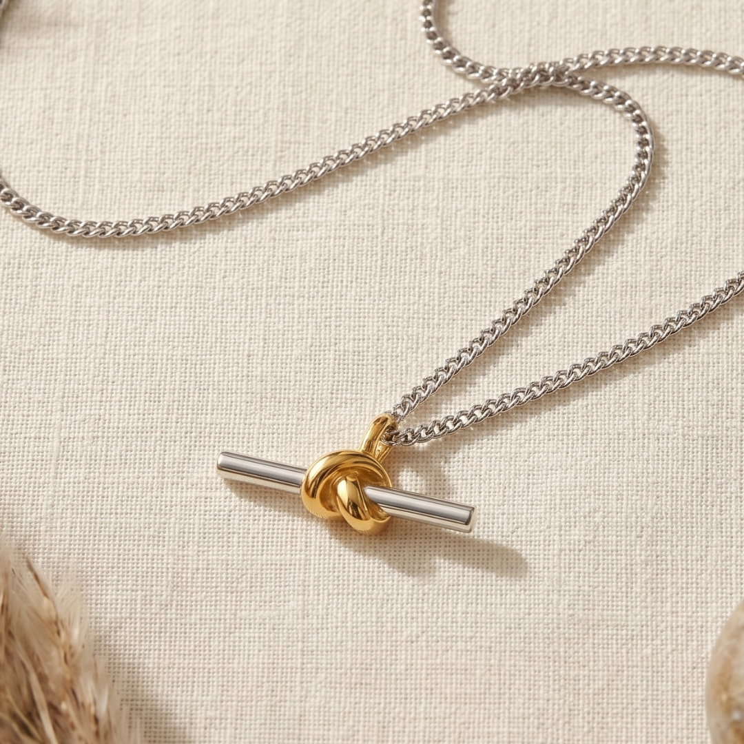 Duality Knot Necklace