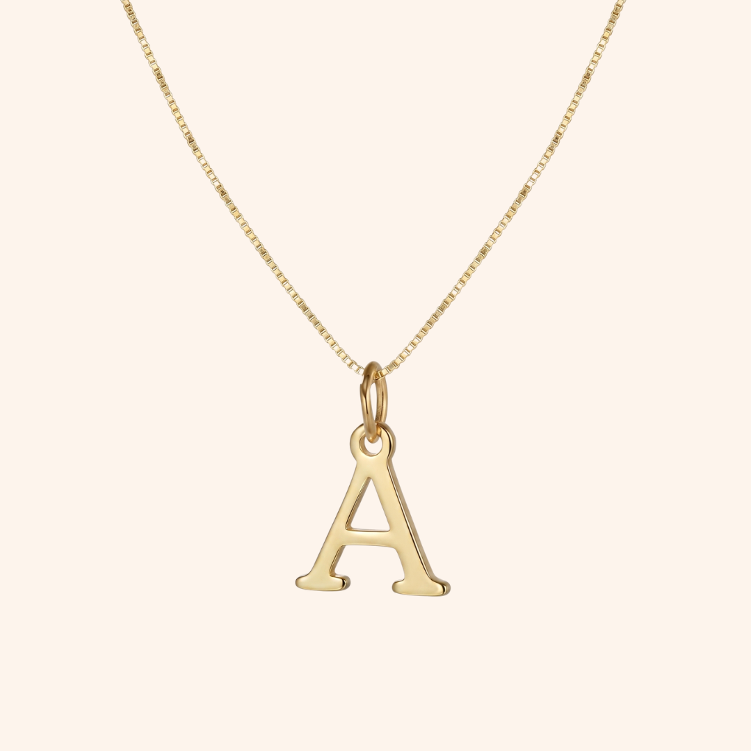 Initial Letter Necklace