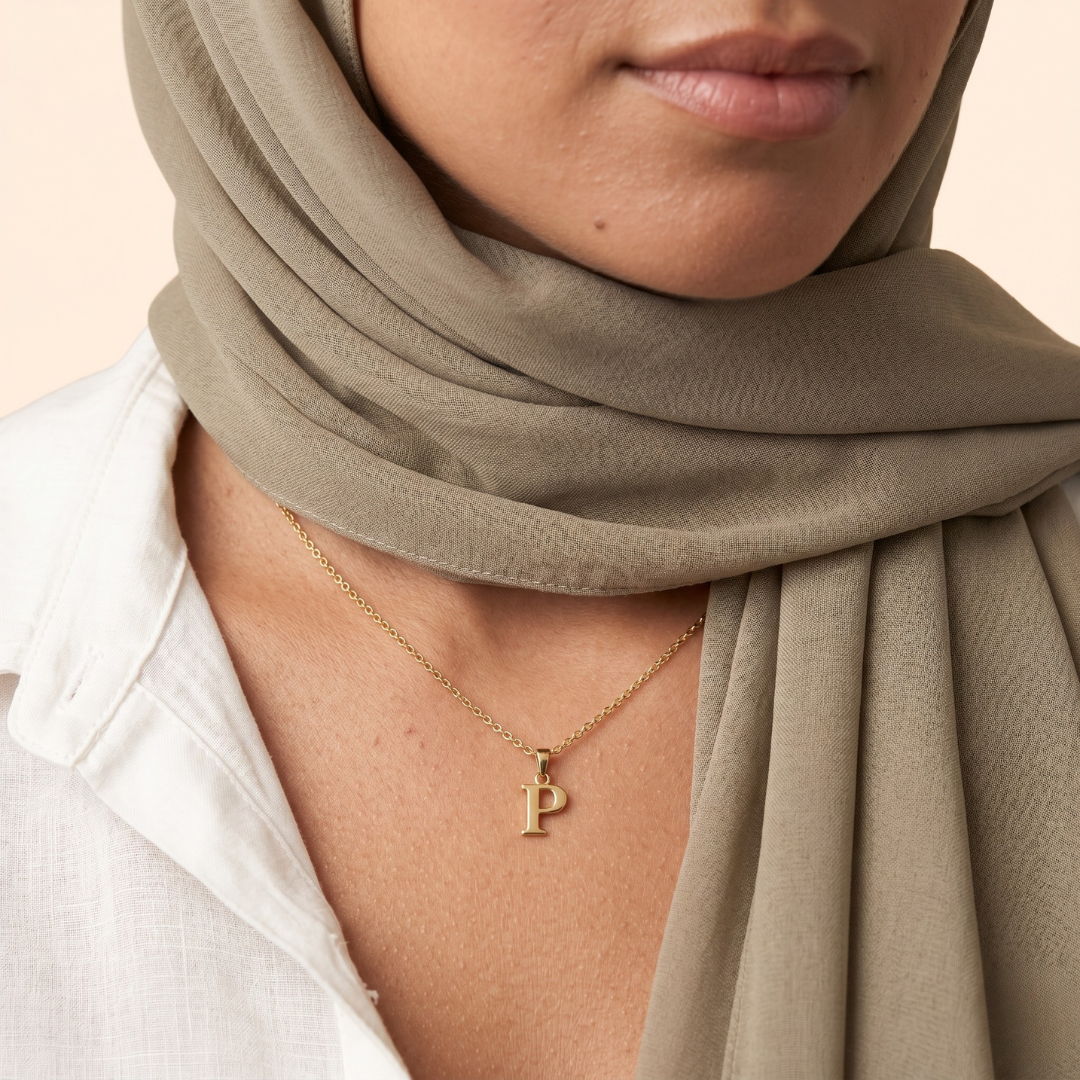 Initial Letter Necklace