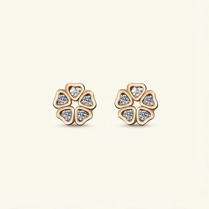 Malak Moissanite Earrings
