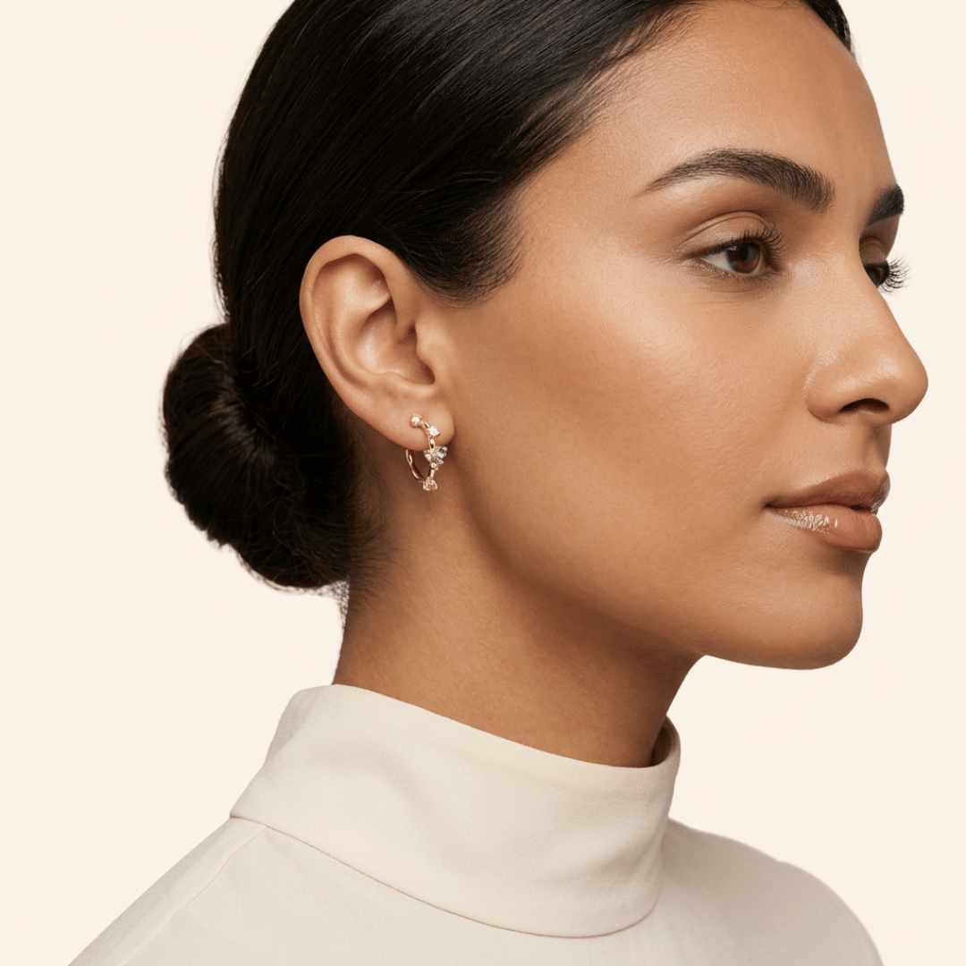 Najmat Al-Qalb Climbers Earrings