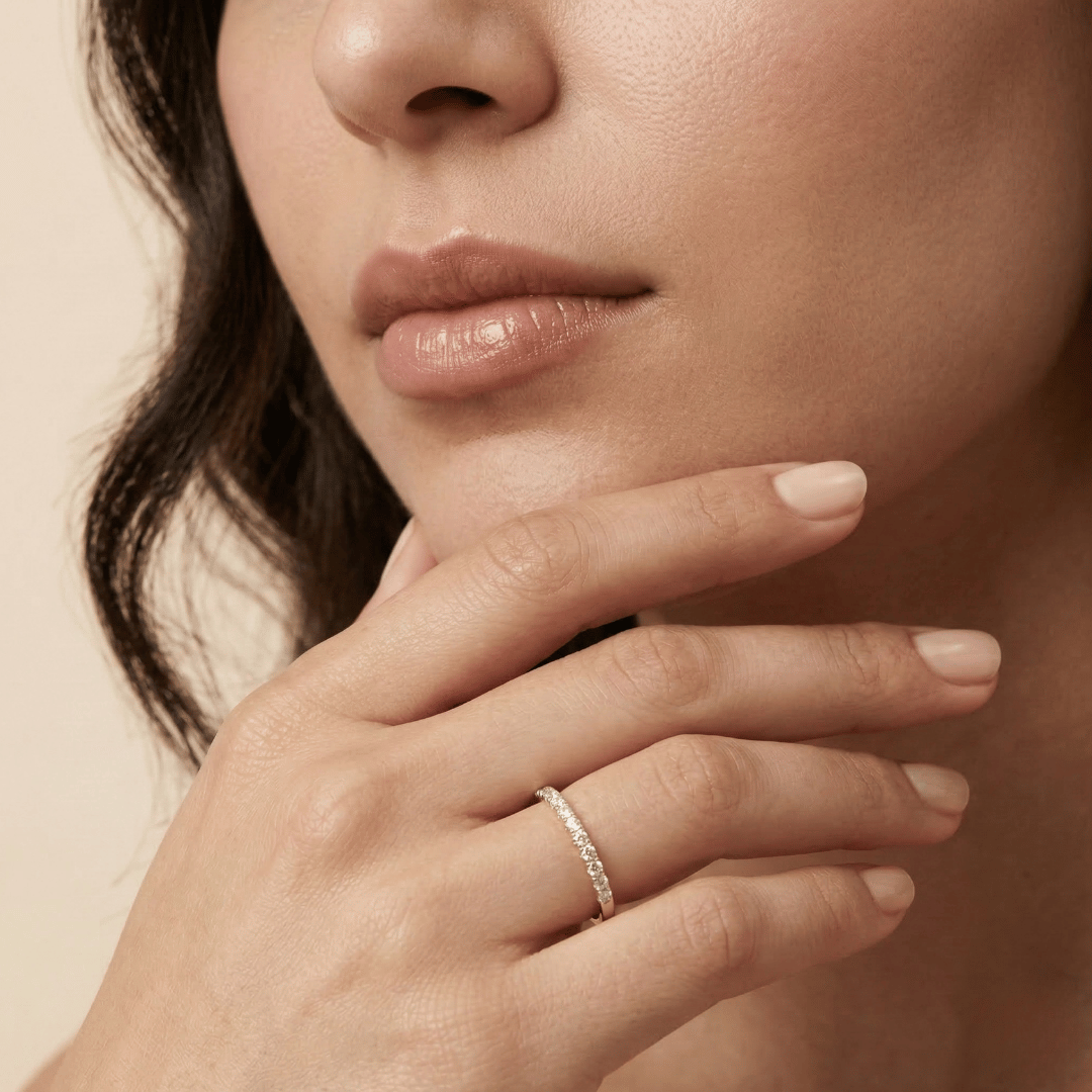 Thuraya Moissanite Ring