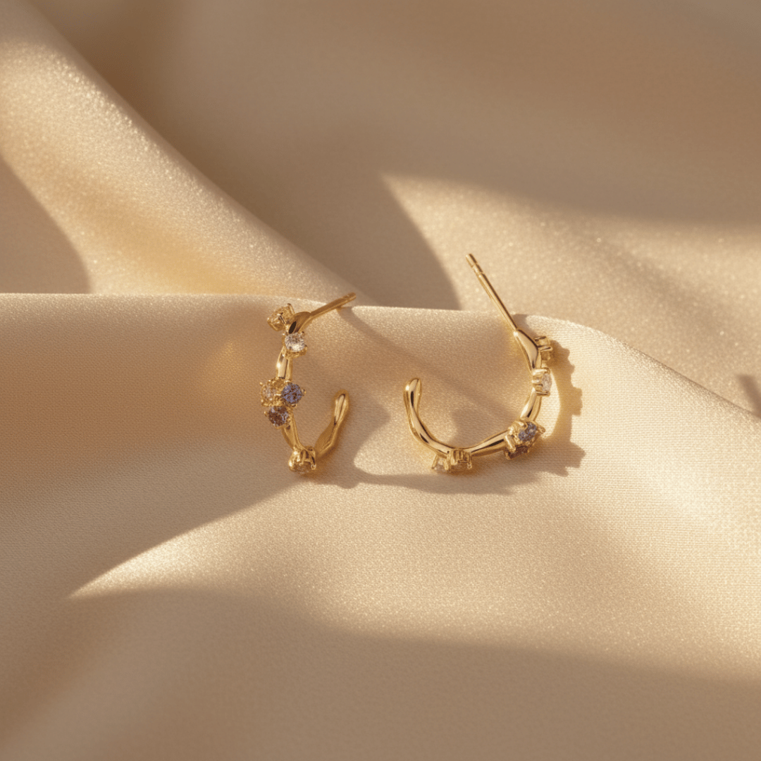 Najmat Al-Qalb Climbers Earrings