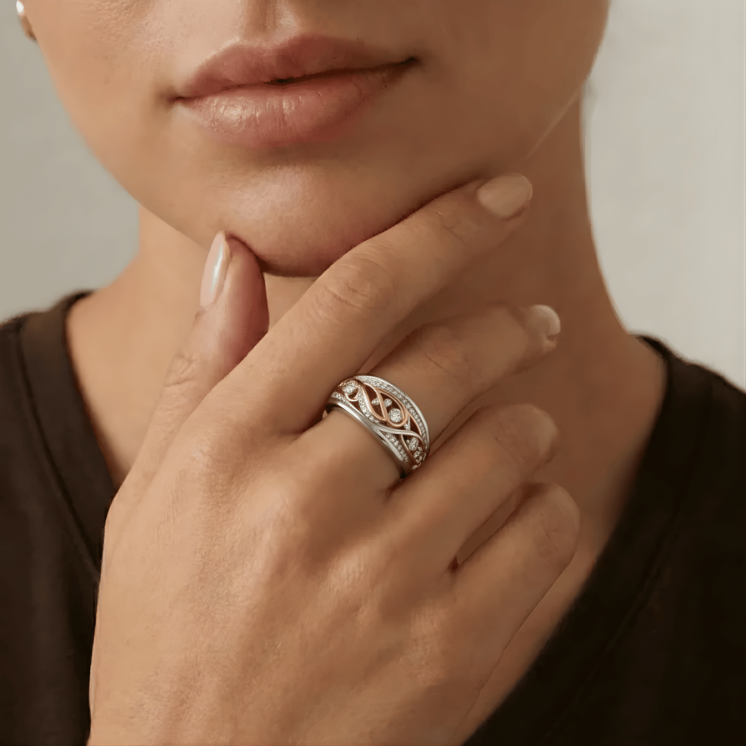 Noor Divine Wave Gold & Silver