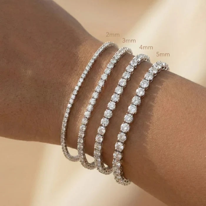 Moissanite Tennis Bracelet - 3mm