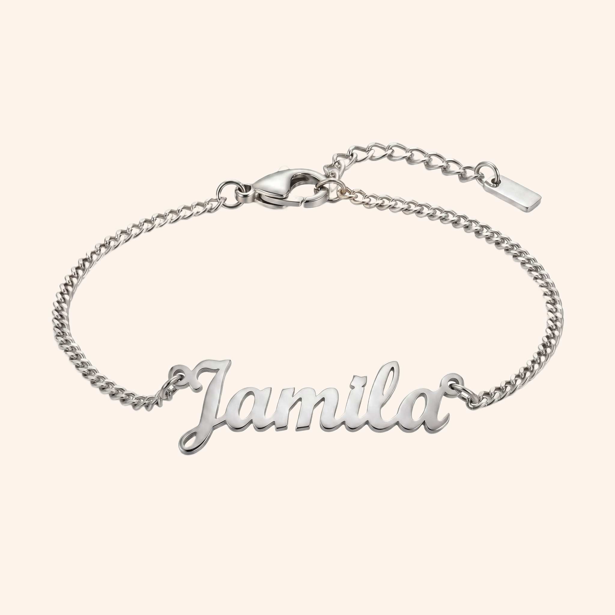 English Custom Name Bracelet